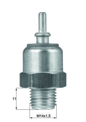 Fan Musuru 85 C - 90 C Teklı Grı Mercedes W201 W124 W126 W463 MAHLE TSW43D
