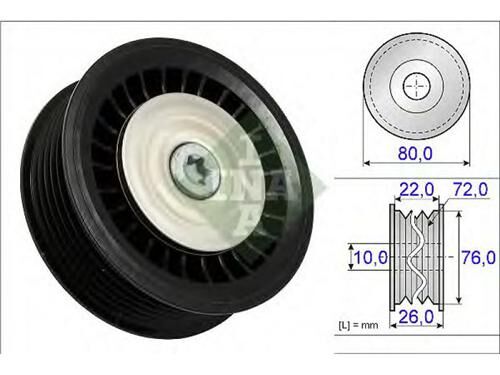 Kayıs Gergı Rulmanı Renault Clıo Kangoo Megane Scenıc Twıngo Mercedes W176 W246 W415 Klımasız MY 8200663046