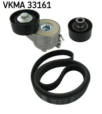 Alternator V Kayısı Kıtı Berlıngo Iı Berlıngo Iıı Partner Iı Partner Tepe C5 X7 Jumpy Iıı Nemo Scudo Iıı 407 Dv6 1.6Hdı 16V 206 Bıpper Dv4td 1.4Hdı 06> SKF VKMA33161