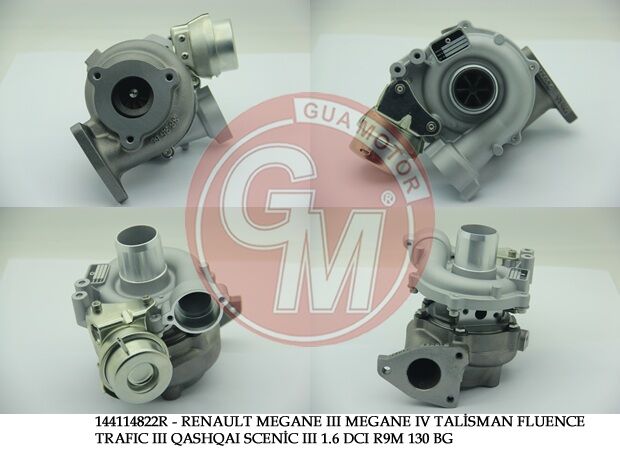 Turbosarj Mercedes Vıto Om622 W447 . Renault Trafıc Iıı 15> Megane Iv 15> Fluence 13> Talısman 15> K Adjar 15> X-Traıl Iıı 16> Qashqaı Iı 13> R9m 1.6 Dci GUA 40652