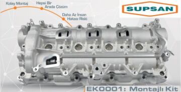 Eksantrik Kiti Montajlı Emme. Egzoz Eks Mil-Yağ Pompa Zincir-Gergi-Eks Mil Keçe- Ford-Peugeot-Citr Oen-Ds-Fıat-Opel-Toyota 18> 1.5 Hdi-Tdci-Ecoblue Yağ Pompa Zincir 8 Mm SUPSAN EK0001