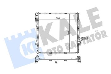 Motor Su Radyatoru Bmw M57 M62 N62 X5 E53 00>06 KALE 354200
