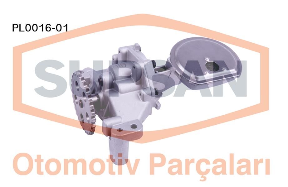 Yağ Pompası Partner-Berlıngo-P206-P306 C15 Xsara-Jumpy 1.9D Dw8 SUPSAN PL0016-01