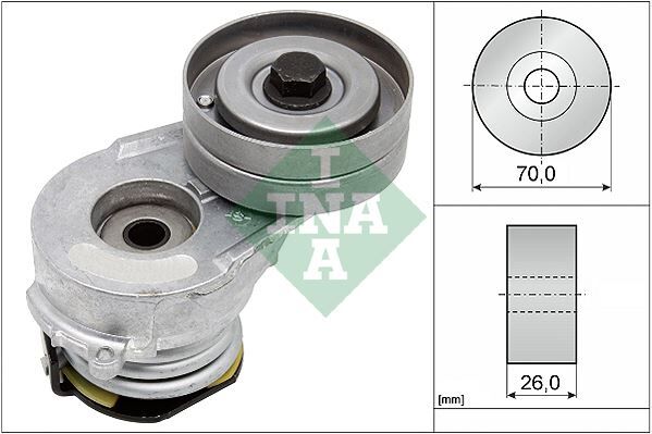 Alternatör Gergi Rulmanı Kütüklü Astra G-H-Combo-Corsa C-Merıva 1.7Cdtı-1.7Dtı 16V 00> INA 534008230
