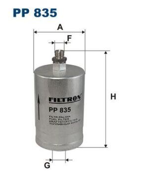 Yakıt Fıltresı Mercedes M102 M103 M104 W201 W124 W140 C140 R129 FILTRON PP835
