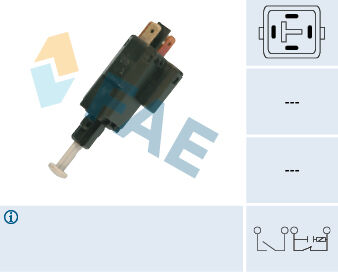 Fren Pedal Stop Müşürü Astra G-Zafıra A 98>05 4 Fiş FAE 24516