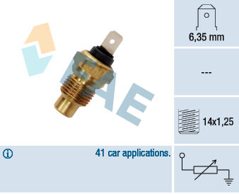 Hararet Musuru Em Peugeot J9 P205 P305 P405 P505 P604 R9 Master Trafıc FAE 31280