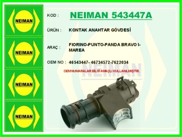 Kontak Anahtar Gövdesi Fıorıno-Punto-Panda Bravo I-Marea NEIMAN 543447A