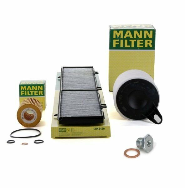 Bmw E90 316i Kasa Periyodik Bakım Filtre Seti Mann Marka Karter Tapalı CUK8430 - HU815-2x - C1361 - 30968