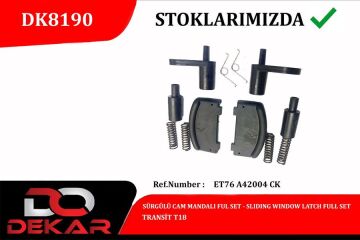 Surgulu Cam Mandalı Full Set Ford Transıt T18 DEKAR DK8190