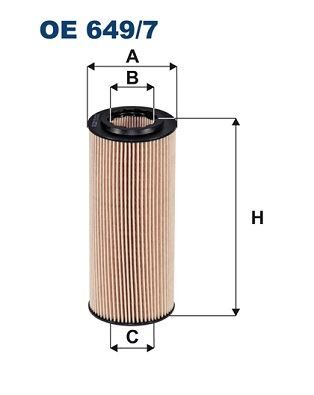 Yag Fıltresı Bmw M47 E87 E46 E90 E91 E60 E61 E65 E83 FILTRON OE649.7