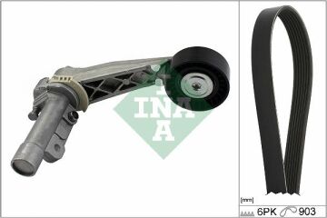 Alternatör Gergi Kiti P207-P208-P308-P508-Rzc-P2008-P3008-P5008-Partner-Berlıngo-C3-C4- C5-Ds3-Ds4-Ds5 1.4-1.6 Vtı-Thp Ep3-Ep6 INA 529050410