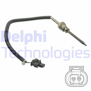 Egzoz Sıcaklık Sensoru Kat. Uzerınde Mercedes W203 S203 W204 S204 C209 A209 C219 W211 S211 W221 DELPHI TS30217