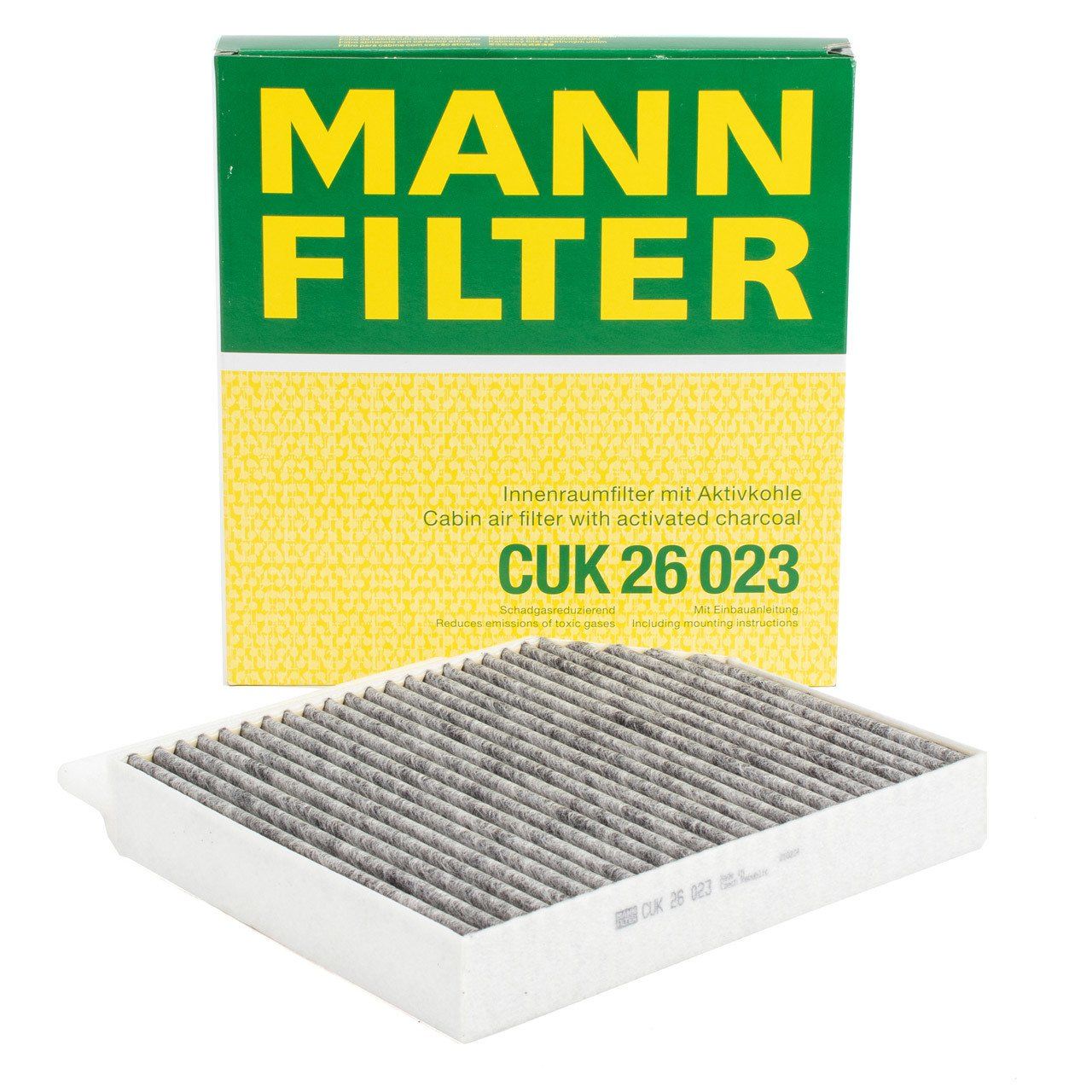 Mercedes W205 Kasa Karbonlu Polen Filtresi Mann Marka CUK26023 - 2058350147