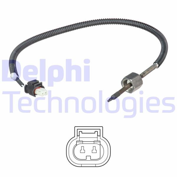 Egzoz Sıcaklık Sensoru Kat. Oncesı Mercedes W205 W212 C218 C253 DELPHI TS30222
