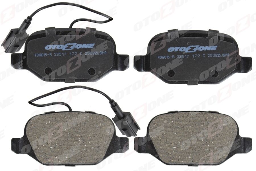 Arka Fren Balatası Alfa Romeo Mıto 09> Fıat Lınea 09> 1.3Jtd 1.4Tjet 1.6Jtd Fisli OTOZONE FDA9015-R