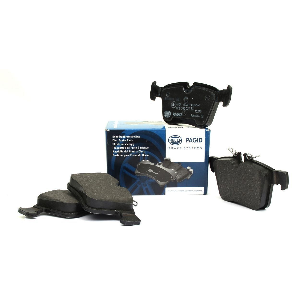 Mercedes W205 Kasa C180 Arka Fren Balata Takımı Hella Pagid Marka 8DB355021-831 - 0084201320 - 0004203602 - 0004208200