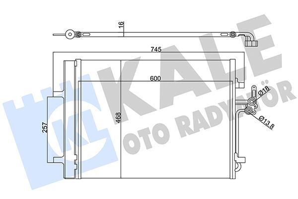 Klıma Radyatoru Mondeo Iv S Max 07 >2.0 Tdcı Galaxy 2.0Tdcı 07>14 Volvo S60 S80 Iı V60 V70 Iıı Xc70 Iı 2.5 / 3.2 224Dt 204Pt Dıscovery Sport L550 14> Freelander 2 L359 06>14 R.R Evoque L538 11>19 KALE 386200