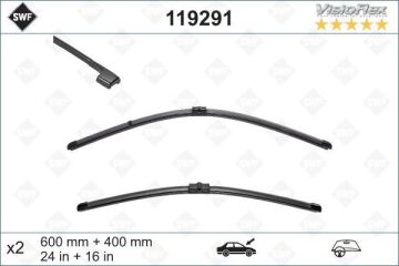Sılecek Supurgesı Takımı 600Mm / 400Mm Bmw E92 E93 Swf VALEO 119291