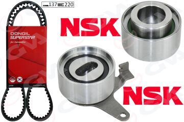 Triger Kayış Seti Eksantrik Seti Kıa Rıo 1.5L A5d Dohc Yumurta Kasa 00-05 1 Kayış 2 Rulman 13 7X220 GVA 59T9982