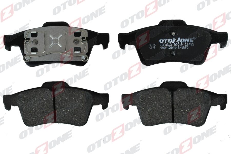 Arka Balata Renault Laguna Iı 01>07 Megane Iı 02>08 Latıtude 11> Vectra C 03>Focus Iı 05>Connect 06> Cmax 06> Prımera 02> OTOZONE FDA1003