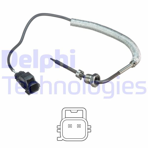 Egzoz Sıcaklık Sensörü Volvo C70 06>14 S40 06>14 S80 06<14 V50 06> V70-Xc60-Xc70 D3-D4-D5 2.4D DELPHI TS30108