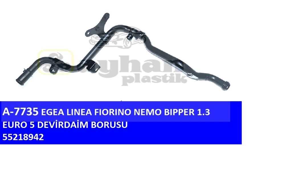 Devirdaim Su Borusu Euro 5 Motor Fiat Linea-Fiorino-Egea AYHAN A7735