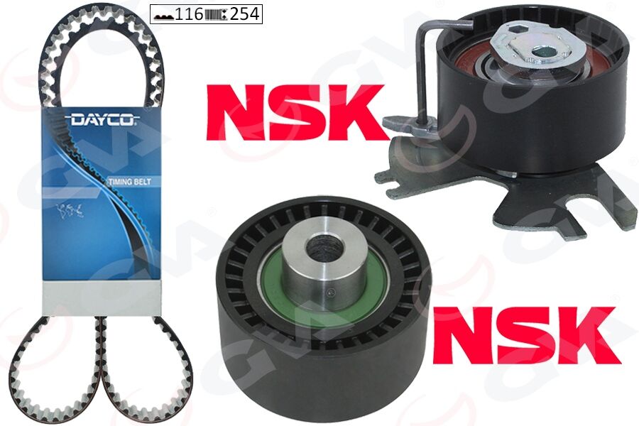 Eksantrik Gergi Kiti P308-P407-P508-P3008-P5008-C4-C5-Ds4-Jumpy-Scudo-Cmax-Focus 2.0Hdı K015672xs GVA 59T4327