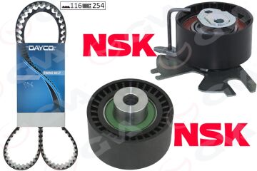 Eksantrik Gergi Kiti P308-P407-P508-P3008-P5008-C4-C5-Ds4-Jumpy-Scudo-Cmax-Focus 2.0Hdı K015672xs GVA 59T4327
