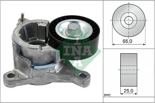 Alternatör Gergi Rulmanı Kütüklü P206-306-307-406-Expert 2.0 16V 00- -C4-C5-C8-Jumpy-Xsara 0 INA 534002210