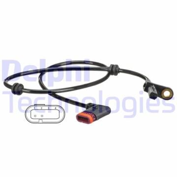 Abs Sensoru Arka Mercedes S-Class W221 C216 09>13 DELPHI SS20543