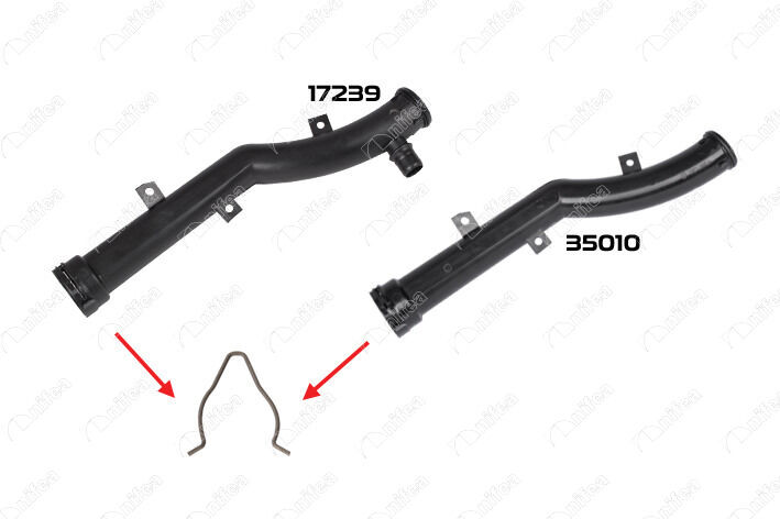 Devirdaim Borusu Sekmanı Peugeot 207-208-308 1.4-1.6 16V 2008-3008-508-5008-Partner Tepee-Rcz 1.6 NIFEA 17192