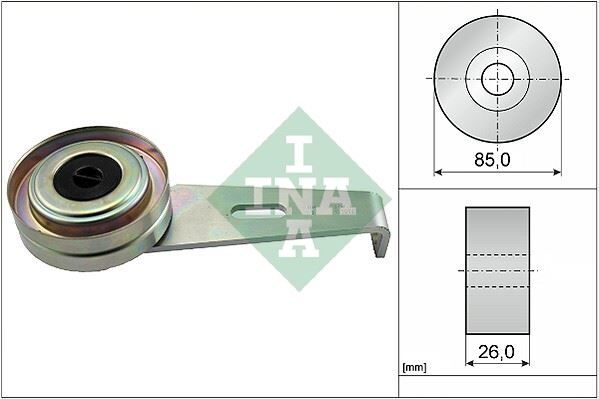 Alternatör Gergi Rulmanı Boxer-Ducato-Partner-P306-405-406-Expert-Berlıngo-Jumper-Jumpy 1.9D-1.9Td INA 531009710