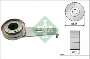 Alternatör Gergi Rulmanı Boxer-Ducato-Partner-P306-405-406-Expert-Berlıngo-Jumper-Jumpy 1.9D-1.9Td INA 531009710