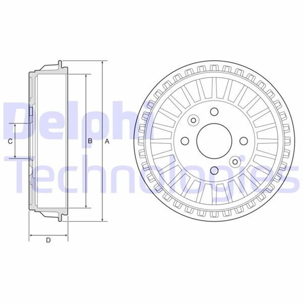 Fren Kampanası Renault Clıo V 19> DELPHI BF620