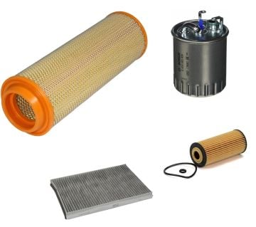 Mercedes W168  Kasa  A170 Cdi Periyodik Bakım Filtre Seti 1457433069-0450905930-E16H01D51-WPK711