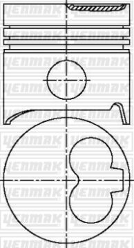 Pıston Segman Q78.0Mm Std -Renault-Volvo-R 11-R 5-R 9 R 11-R 5-R 9 YENMAK 31-03906-000