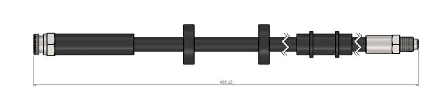 Fren Hortumu Ön Jumper 230 244 230L 230P 94-. CAVO C900266B
