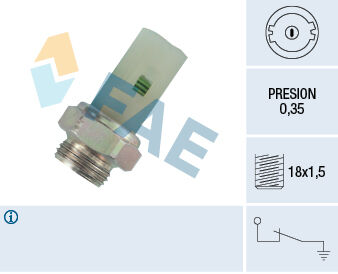 Yag Musuru R11 R21 1.7-2.0 R19 1.9D Laguna 2.0 0.35 Bar FAE 12380