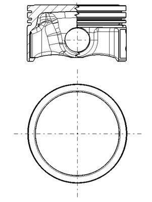 Motor Piston Segman 0.50 79.50Mm Opel Astra H-Astra J-Merıva A-Insıgnıa A 1.6 T Z16let-A16let Cors A D-E 1.6 B-16-Z16lel-Les MAHLE 011PI00118002