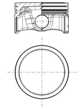 Motor Piston Segman 0.50 79.50Mm Opel Astra H-Astra J-Merıva A-Insıgnıa A 1.6 T Z16let-A16let Cors A D-E 1.6 B-16-Z16lel-Les MAHLE 011PI00118002