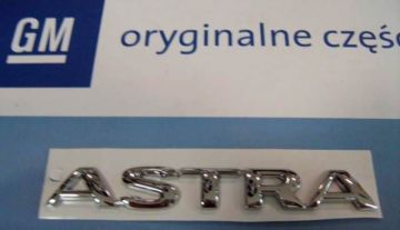 Opel Astra F Bagaj Kapağı Astra Yazısı Orijinal 5177042