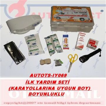 İlk Yardım Seti Karayollarına Uygun Boy Boyunluklu Hırdavat AUTO TSIY069
