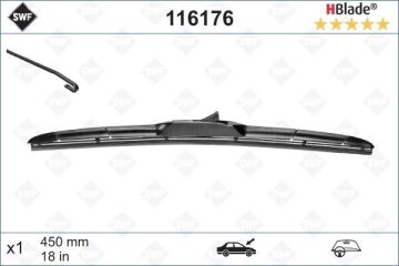 Sılecek Supurgesı On Sag 450Mm Mercedes X-Class W470 17> Swf VALEO 116176