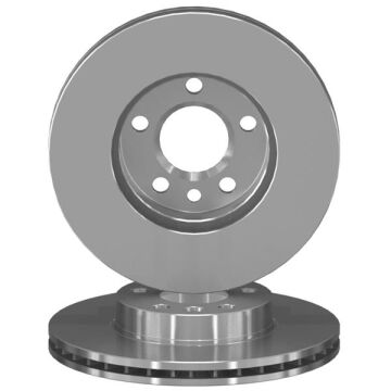 Fren Disk Ön Vw Sharan-Seat Alhambra-Ford Galaxy 95> Dış Çap: 288Mm-Kalınlık: 25Mm Havalı AYD 50419