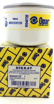 Yag Fıltresı Ducato Iıı Iveco Daıly 2.3Jtd 06> Karsan J10 Jest 2.3Jtd 13> E4 E5 OP 8094872E