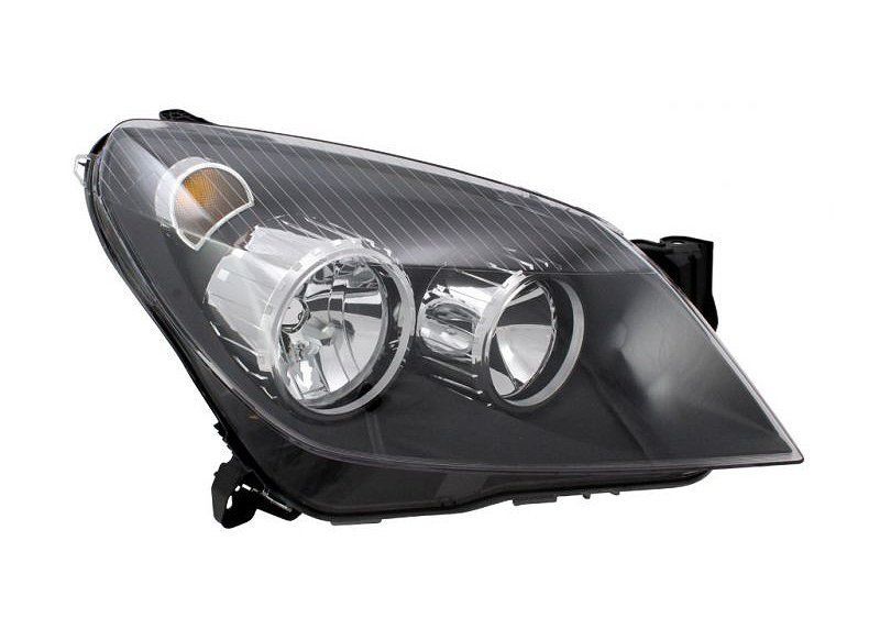 Opel Astra H Sağ Far Siyah Zeminli Depo Marka