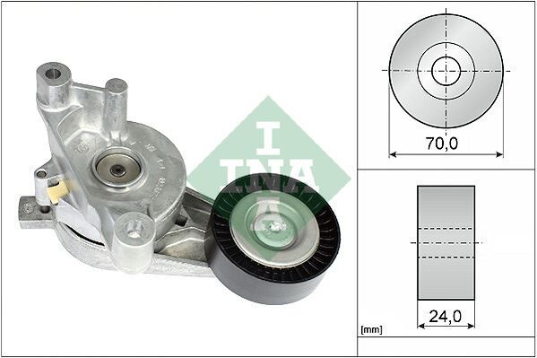 Alternatör Gergi Rulmanı V Gergi Kütüğü Golf5-Passat-Caddy-A3 1.9 Tdı-2.0 Tdı Bjb-Bdj-Bkc-Bkd INA 534005910