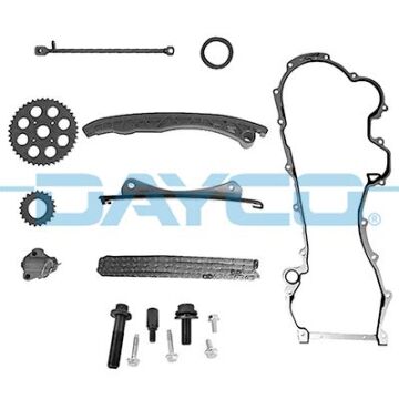 Eksantrik Zincir Seti Yağ Pompa Contalı Astra H-Corsa C-D-Combo-C-D-Astra J-Merıva-Albea-Doblo Egea-Punto-500- 1.3 Jtd-1.3 Cdtı E5-E6 Gergi Kiti Delikli Zincir DAYCO KTC1118