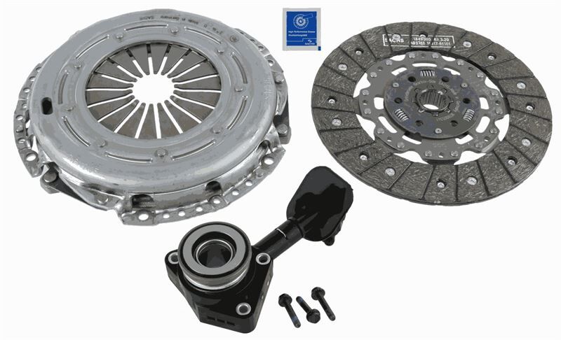 Debriyaj Seti Xtend Csc İle C-Max 04 >08 Focus Iı 04 >11 1.6 Tdcı C-Max 06>11 1.6 Tdcı Mazda Iıı 03>09 Volvo S40 S40 Iı 06>12 V50 04> Rulmanlı SACHS 3000990221